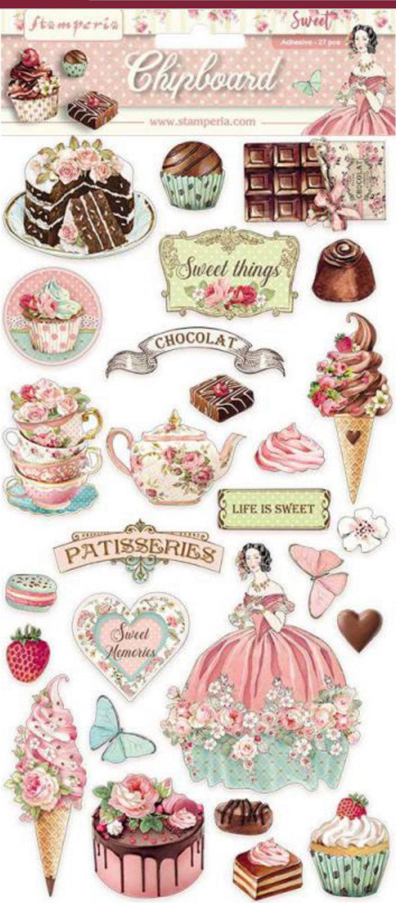 Stamperia Sweety Chipboard